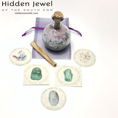 Type D (Potion) gemstone chip bottle