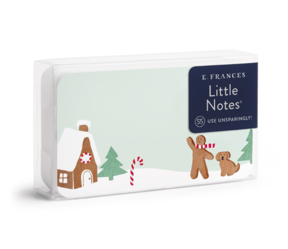 E. Frances Paper Gingerbread Village Little Notes