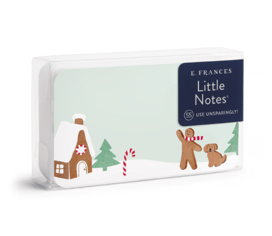 E. Frances Paper Gingerbread Village Little Notes