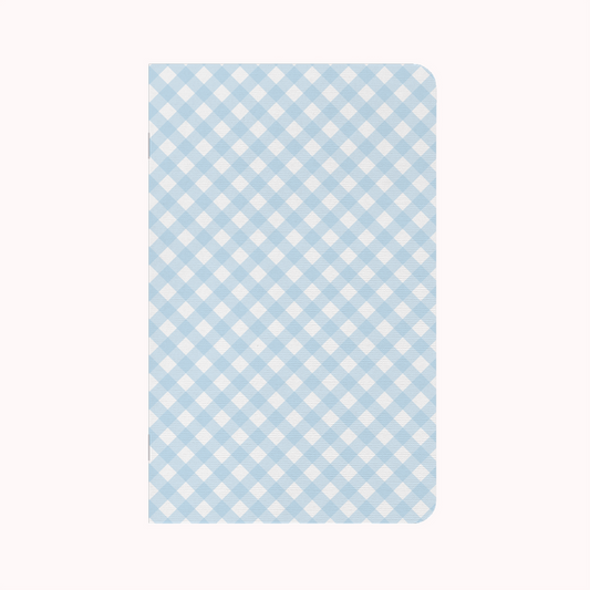 Gingham Light Blue