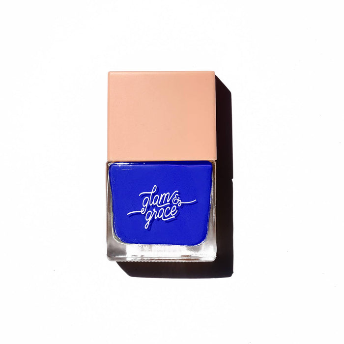 Glam & Grace - Non-Toxic Nail Polish - Cobalt