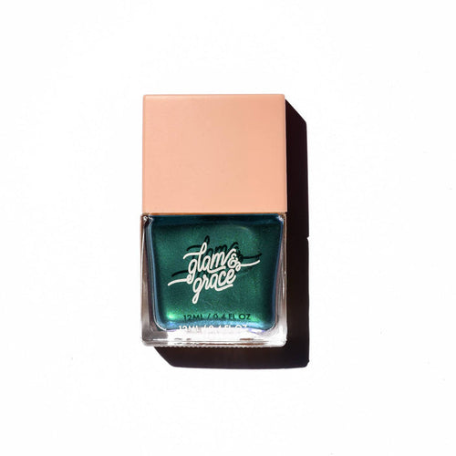 Glam & Grace - Non-Toxic Nail Polish - Emerald
