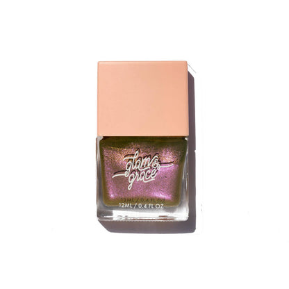 Glam & Grace - Non-Toxic Nail Polish - Lush Greens