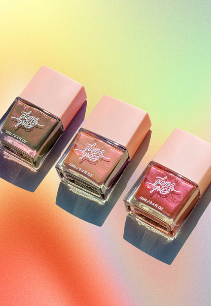 Glam & Grace - Non-Toxic Nail Polish - Lush Greens