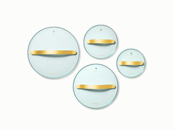 Glass Lid Set of 4