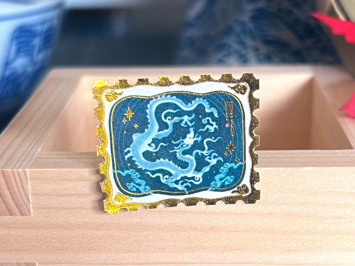 Gold Foil Porcelain Stamp Washi Tape