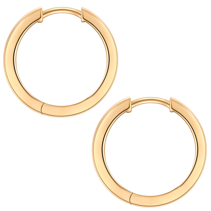 Goldfarbene Creolen