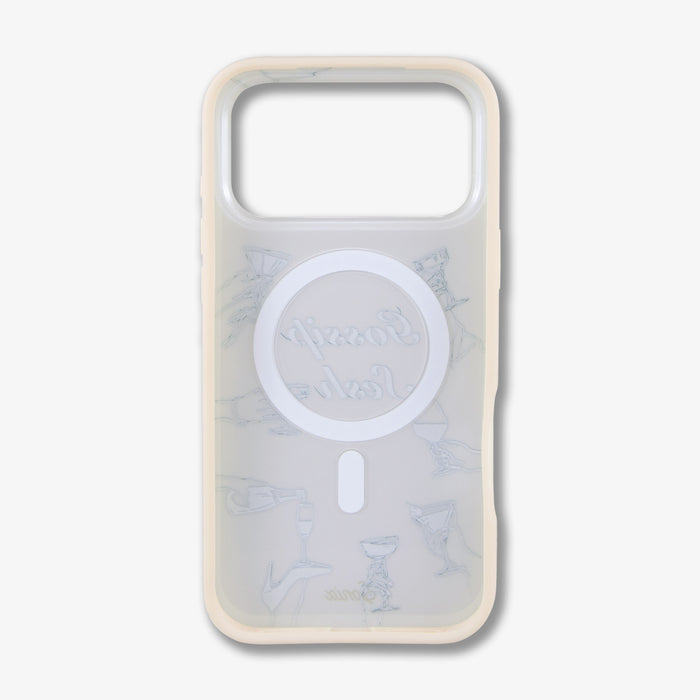 Gossip Sesh Beige MagSafe® Compatible iPhone Case