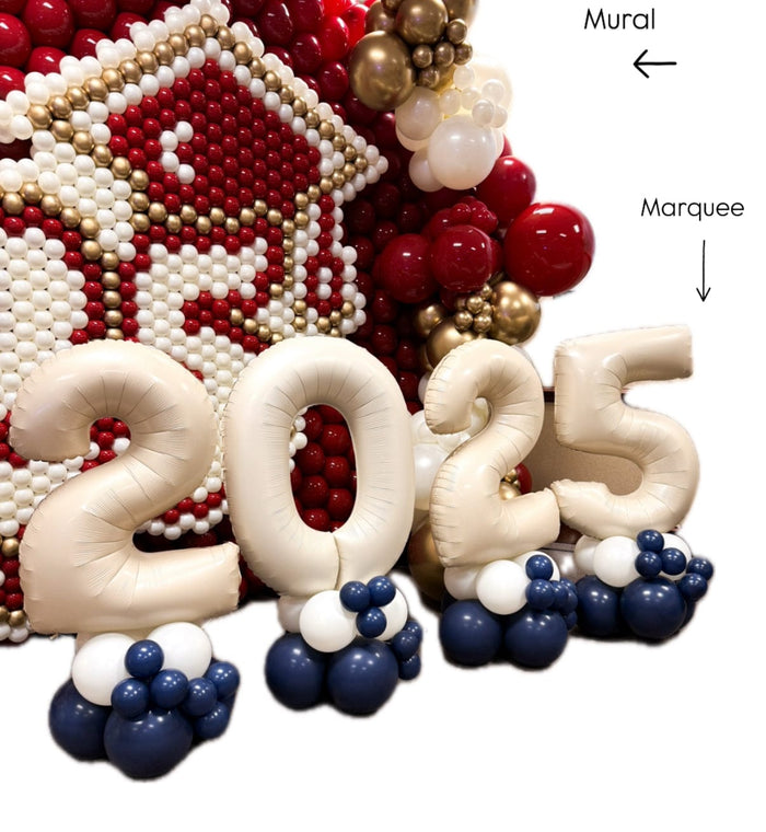 Jenn & Co. Grad Number Marquee