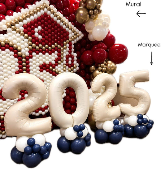 Jenn & Co. Grad Number Marquee