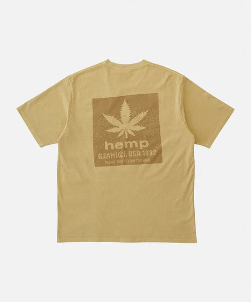 Gramicci Hemp Tee - Mustard Pigment