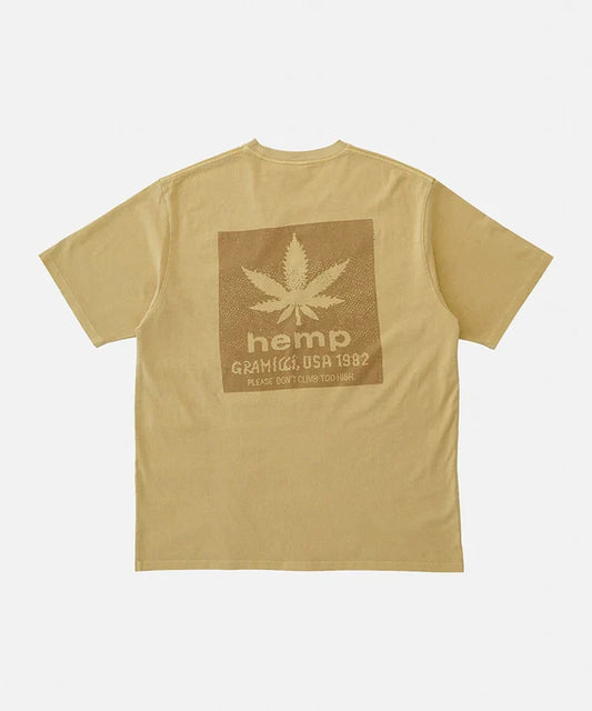 Gramicci Hemp Tee - Mustard Pigment