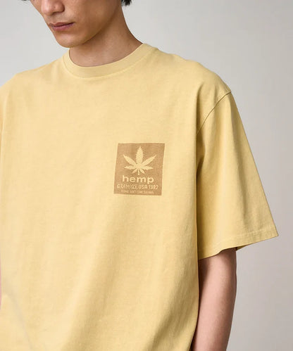 Gramicci Hemp Tee - Mustard Pigment