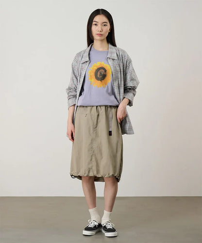 Gramicci Nylon Packable Midi Skirt - Milk Tea