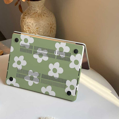 Green Blossoms | Macbook Case - IMCASE
