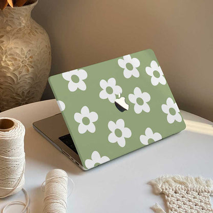 Green Blossoms | Macbook Case - IMCASE