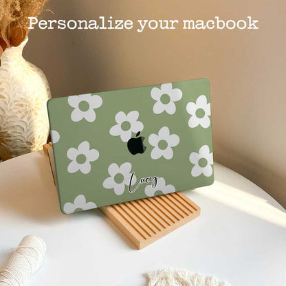 Green Blossoms | Macbook Case - IMCASE