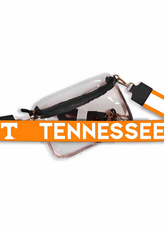 Hailey Clear Sling Logo Bag - Tennessee