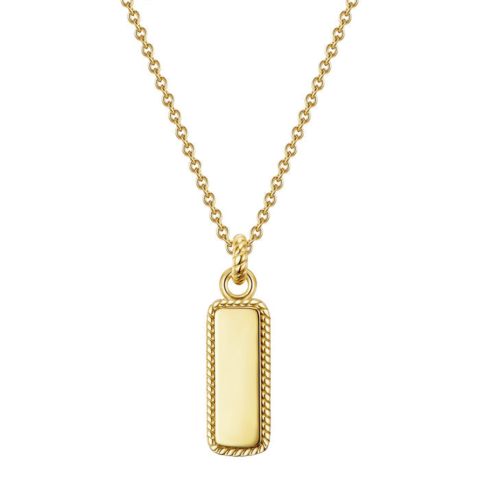 Halskette mit Anhänger gold