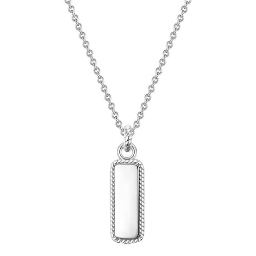 Halskette mit Anhänger silber