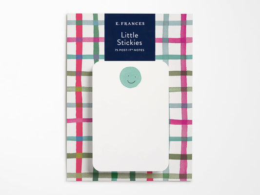 Happy Plaid Little Stickies