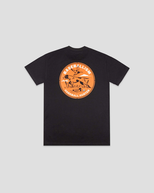 Hardball Hunter Antlers T-Shirt (Black) - Youth