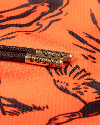 Hardball Hunter Diamond Air Mesh Shorts (Blaze Orange) - Youth
