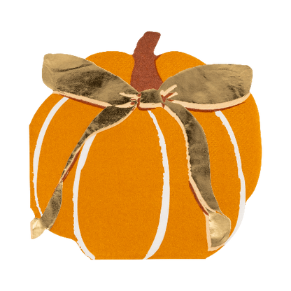 My Mind’s Eye Harvest Pumpkin Shaped Paper Napkins