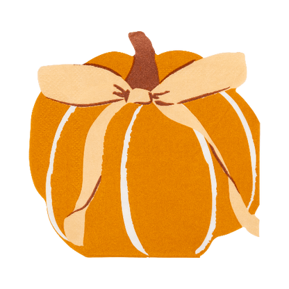 My Mind’s Eye Harvest Pumpkin Shaped Paper Napkins