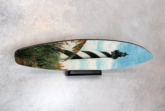 Hatteras Seaoats Surfboard Wall Art