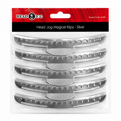 Head Jog Magicel Klipz 4 Pack - Silver