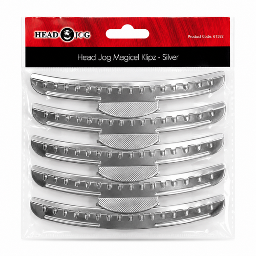 Head Jog Magicel Klipz 4 Pack - Silver