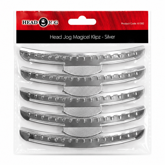 Head Jog Magicel Klipz 4 Pack - Silver