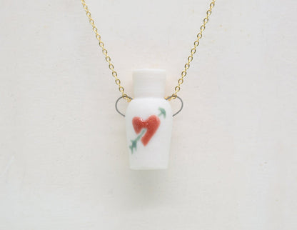 Heart Pot Necklace - Juice Ceramics
