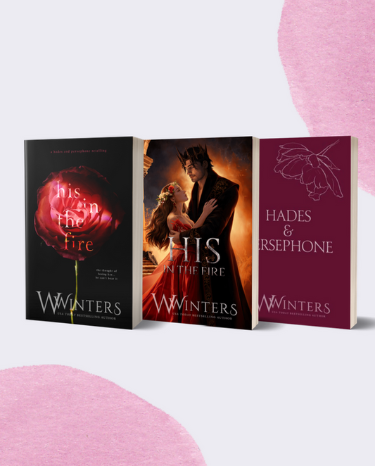 His in the Fire: Hades & Persephone Duology #2 | A Dark Hades and Persephone romantasy retelling