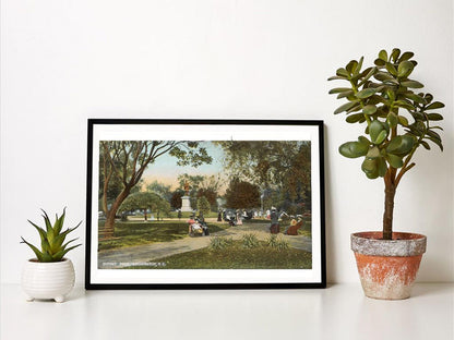 Historic DC Art Print - Dupont Park Before the Automobile