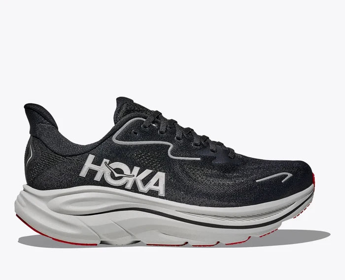 Hoka Men's Clifton 10 - Black / Silver