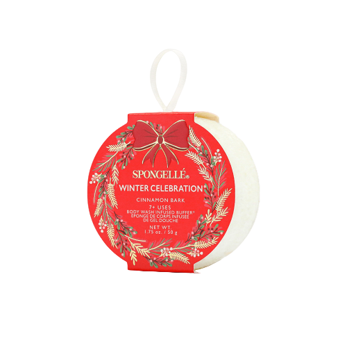 Spongellé Holiday Wreath Body Buffer Assorted Pack