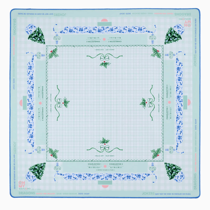Oh My Mahjong Holly Jolly Mat (in Tube)