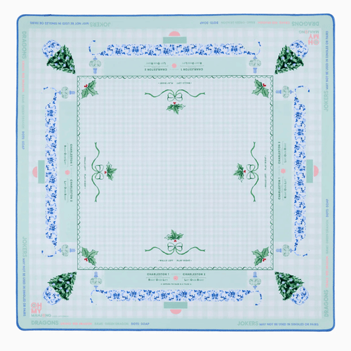 Oh My Mahjong Holly Jolly Mat (in Tube)