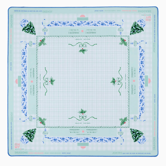 Oh My Mahjong Holly Jolly Mat (in Tube)
