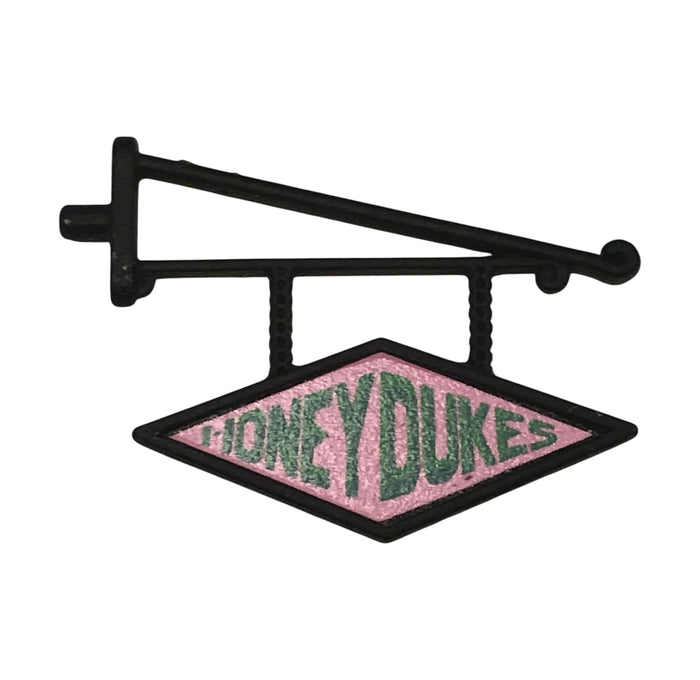 Honey Dukes Hanging Sign