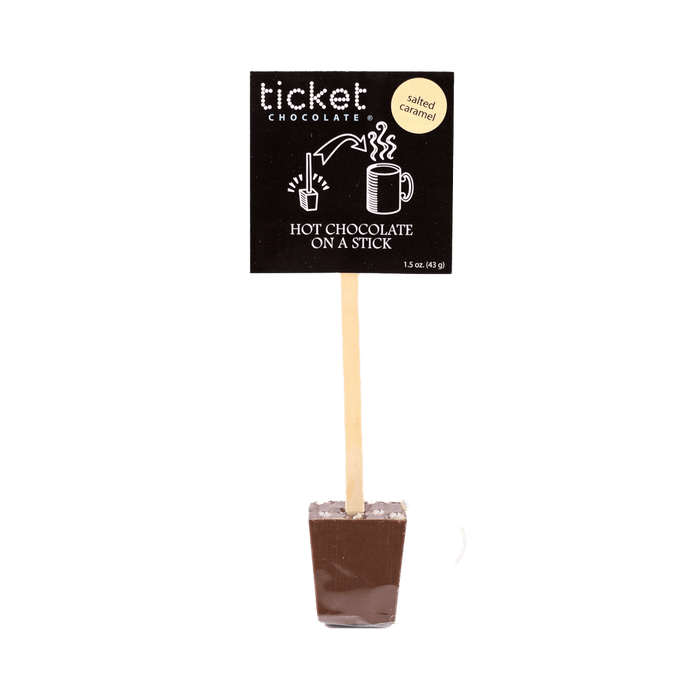 Belgian Milk Custom Hot Chocolate On A Stick - Corporate Gifts