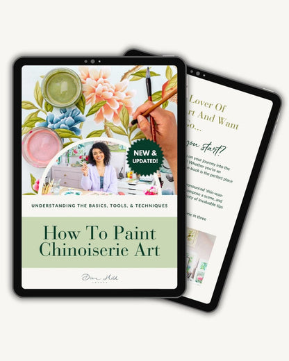 How To Paint Chinoiserie Art E - Book - Diane Hill