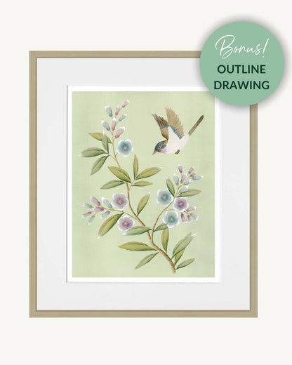 How To Paint Chinoiserie Art E - Book - Diane Hill