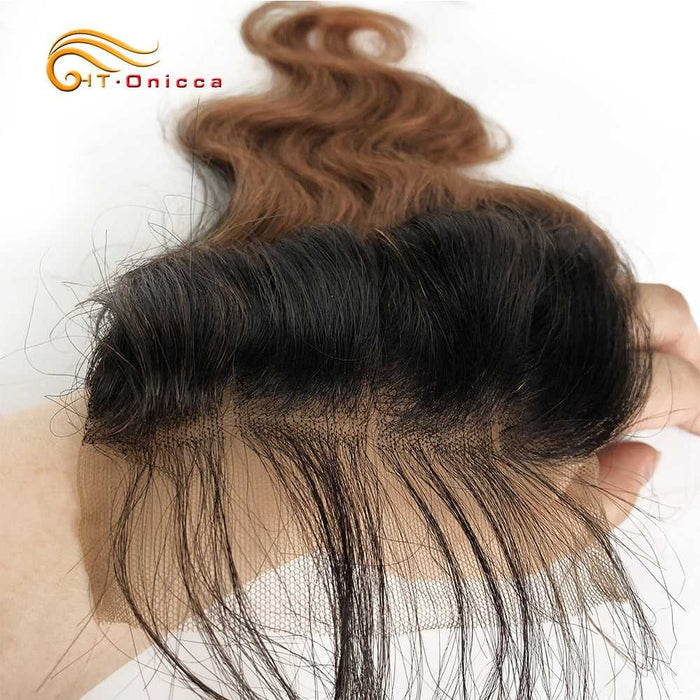 Indian loose wave 4 bundles with closure, 100% Remy human hair
