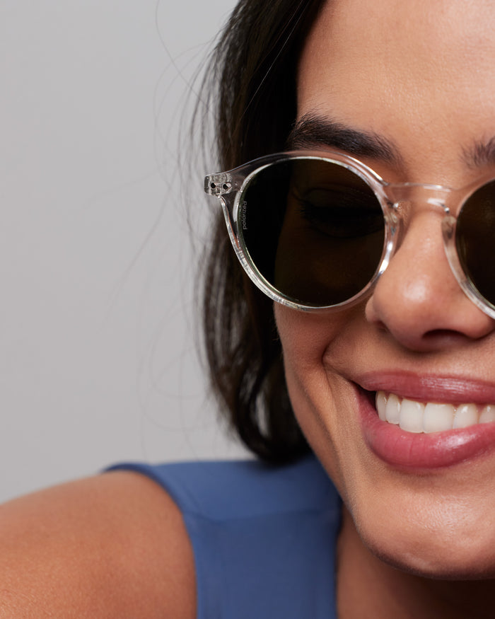 Izipizi Sunglasses #D - Polarized - Crystal