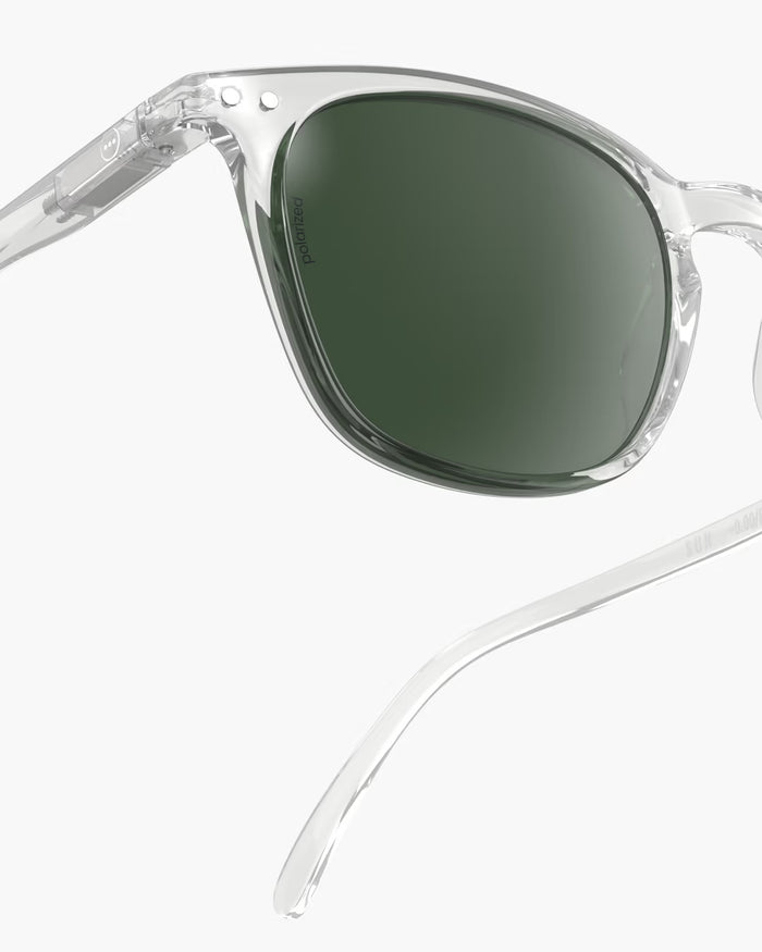 Izipizi Sunglasses #E - Polarized - Crystal