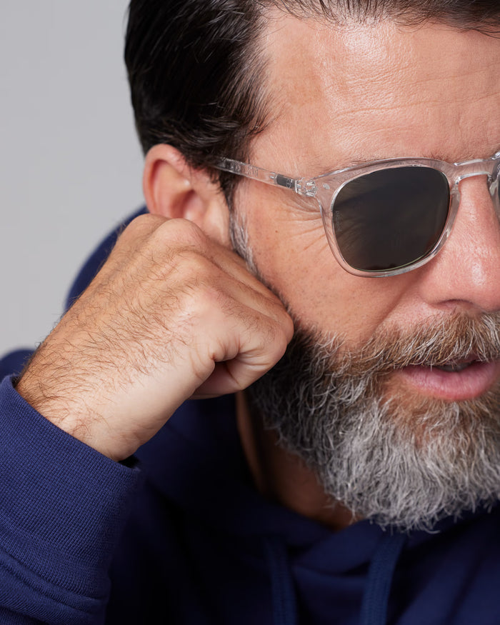 Izipizi Sunglasses #E - Polarized - Crystal