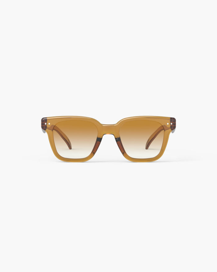 Izipizi Sunglasses #ROAD - Gold Canyon - Soft Gold Lenses